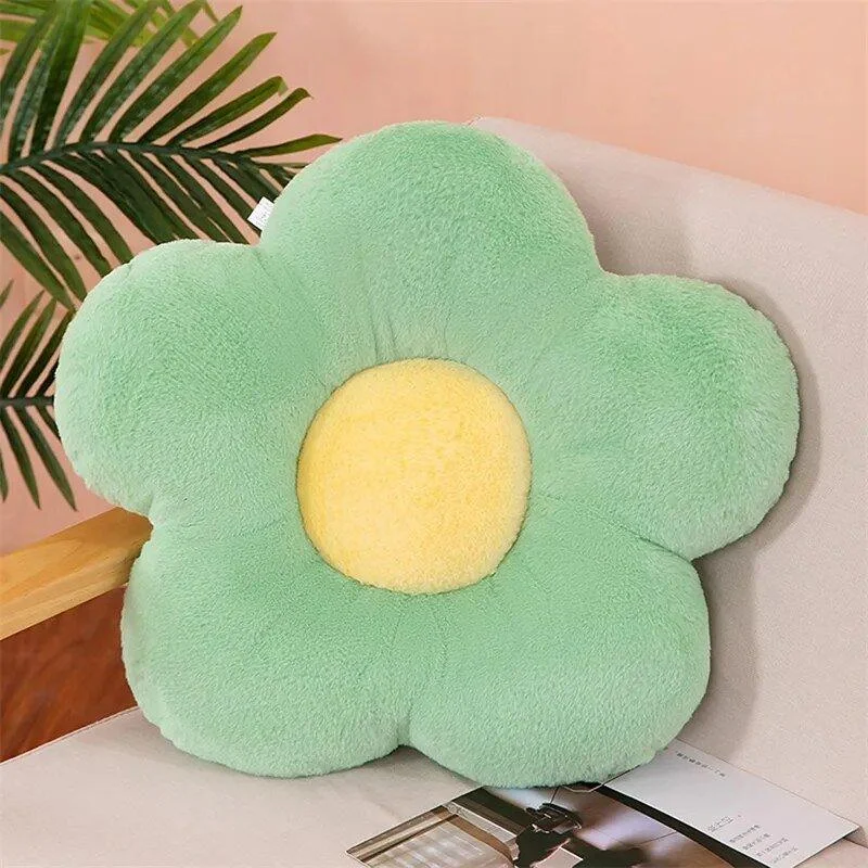 Plush Flower Shaped Soft Cushion 339031