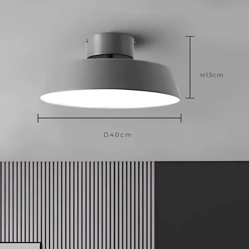 Polarbeam led deckenleuchte drehbar schwarz weiss modern energiesparend warmweiss 3000k xlumina7