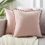 Pom pom cushion coverscushionsliving simply house