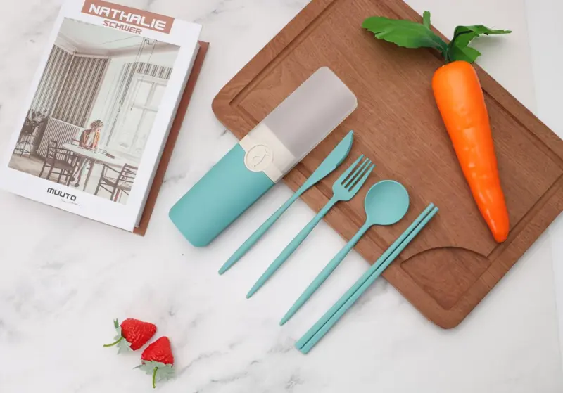 Portable reusable cutlery setcutleryliving simply house