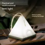 Portable tent lamp for outdoor camping patchandbagel