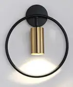 Post modern led luxury 5w gu10 bedroom wall sconce