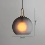 Postmodern luxury pendant lights multi style
