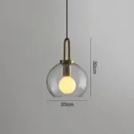Postmodern luxury pendant lights multi style