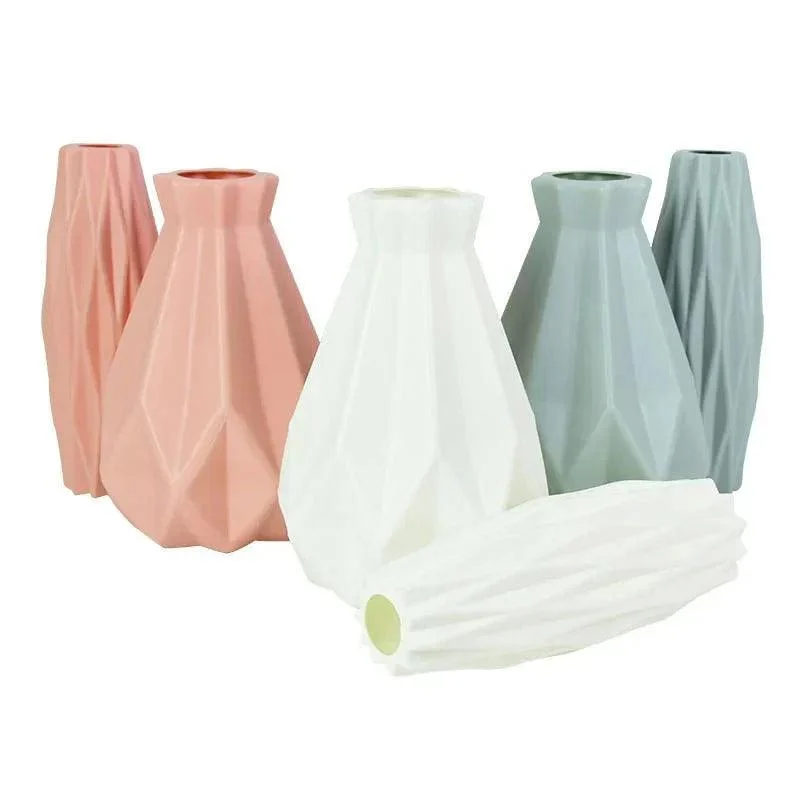 Pretty Pastel Coloured Flower Vase 281754