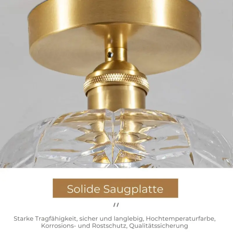 Prismglow deckenleuchte designer glas modern minimalistisch xlumina