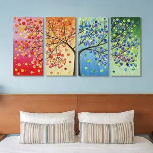 Tree of Life Wall Art, Four Seasons