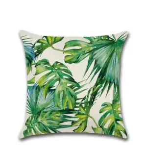 Tropical Houseplant Pillow Case