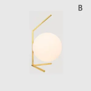 Milky White Glass Globe Minimalist Pendant Lights