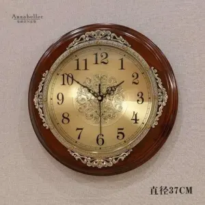 Modern Design Wood Retro Wall Clock