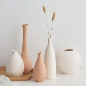 Shades of Neutral Ceramic Vases