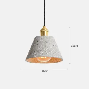 Lumina - Stylish Zement Pendant Lamps for an Industrial Interior