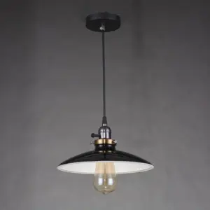 Zelus - Vintage Retro Metal Shade Hanging Lamp