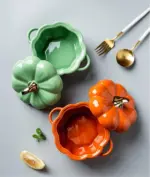 Pumpkin baking dish