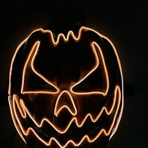 Pumpkin Led Purge Halloween Mask Light Up Pumpkin Mask For Halloween Festival Party And Cosplay Costume 368975