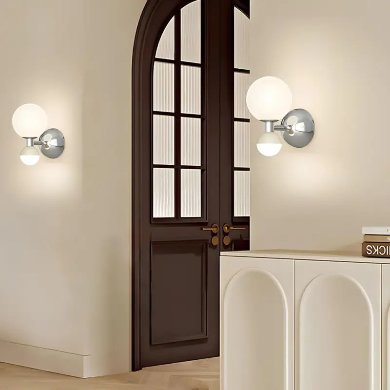 Pumpkinglow wandleuchte rundes design warmes licht modern 220v xlumina