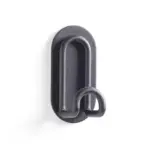 Punch free metal adhesive hanging storage hook