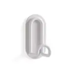 Punch free metal adhesive hanging storage hook