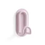 Punch free metal adhesive hanging storage hook