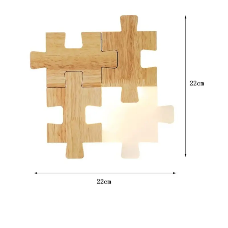 Puzzleglow led wandleuchte modulares design dimmbar energiesparend xlumina