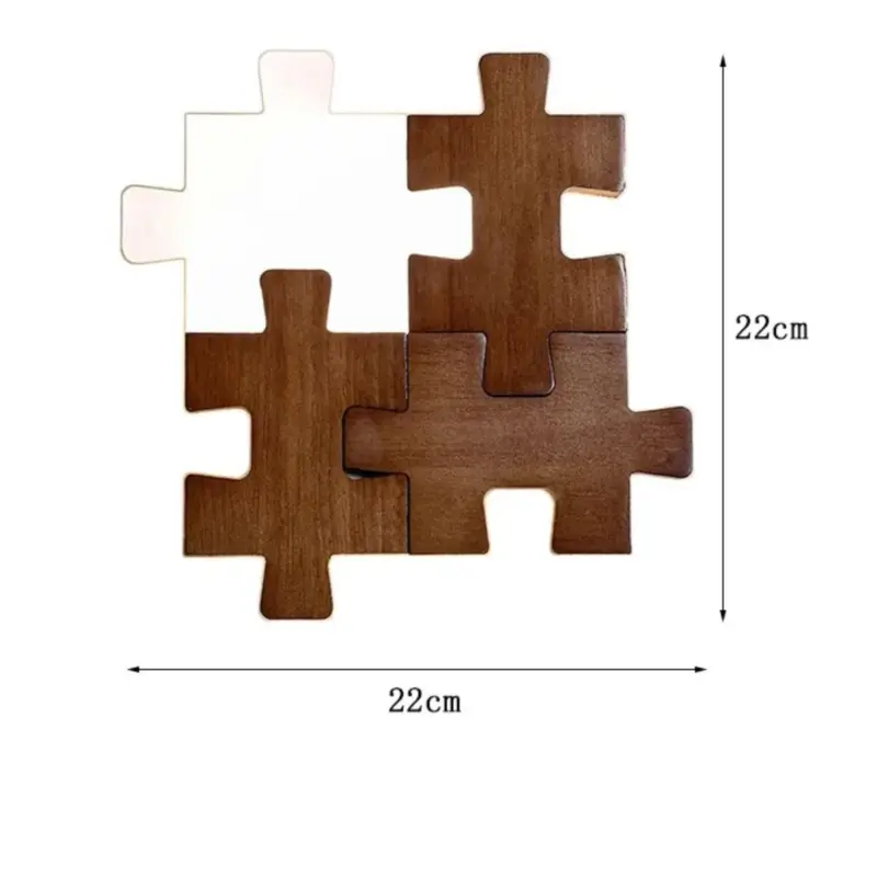 Puzzleglow led wandleuchte modulares design dimmbar energiesparend xlumina