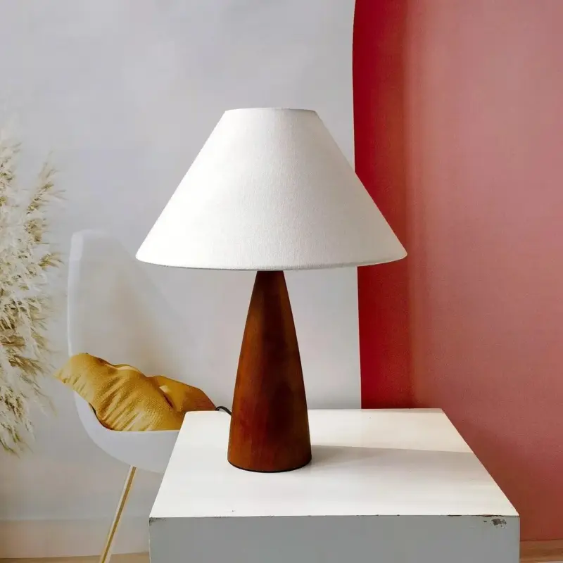 QsVhEeuwenstijl Massief Houten Tafellamp Blogger Stijl Slaapkamertextuur Nieuwe Chinese Stijl Retro Sfeer Bedlampje e41f2400 816d 4fb0 be69 e34d1920e8b6