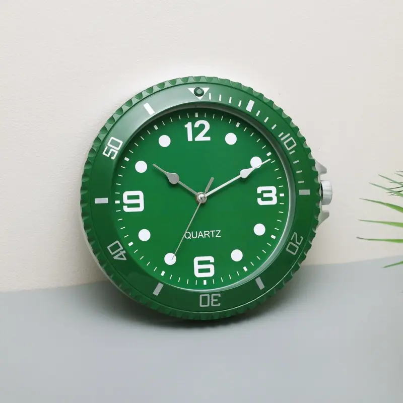 Quartz retro watch style wall clock