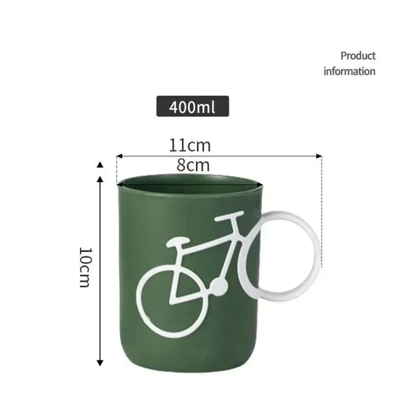 Quirky Bicycle Handle Plastic Mug 178998