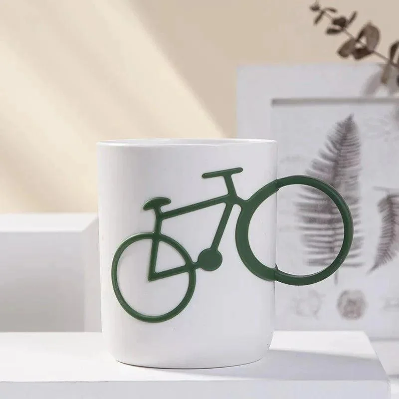 Quirky Bicycle Handle Plastic Mug 955095