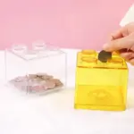Quirky building block money box
