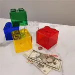 Quirky building block money box