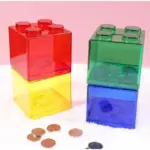 Quirky building block money box