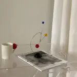 Quirky desk balance mobile decoration