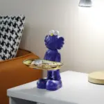 Quirky figurine statue with storage tray