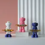 Quirky figurine statue with storage tray