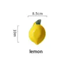 Quirky fruit shape ceramic sauce dish