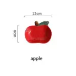 Quirky fruit shape ceramic sauce dish