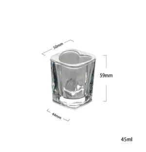 Quirky Love Heart Shaped Shot Glasses