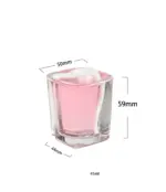Quirky love heart shaped shot glasses