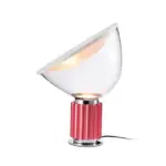 Radar style glass table lamp
