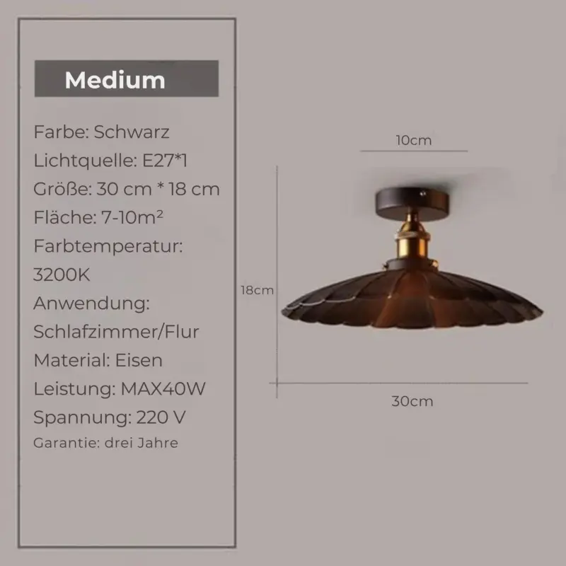 Radiant era vintage kronleuchter led deckenlampe metall industrial xlumina