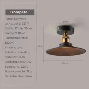 Homeko - Vintage Chandelier Ceiling Lamps