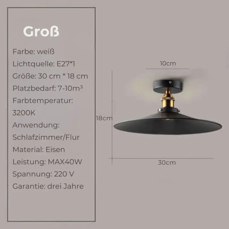 Radiant era vintage kronleuchter led deckenlampe metall industrial xlumina