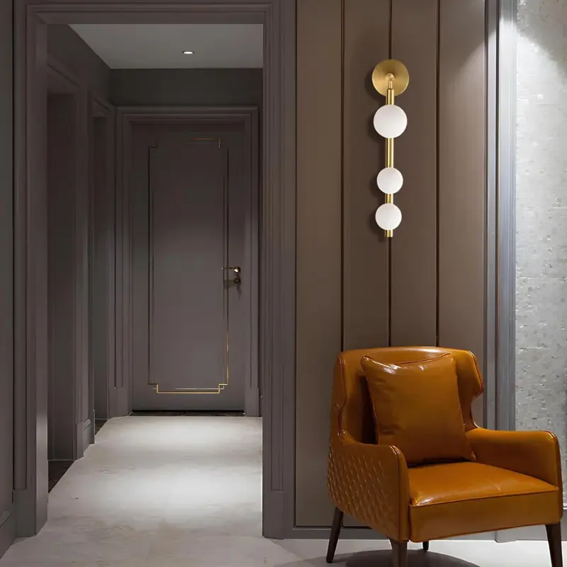 Radiantnordic skandinavische wandleuchte led modern schwarz weiss wandbeleuchtung xlumina