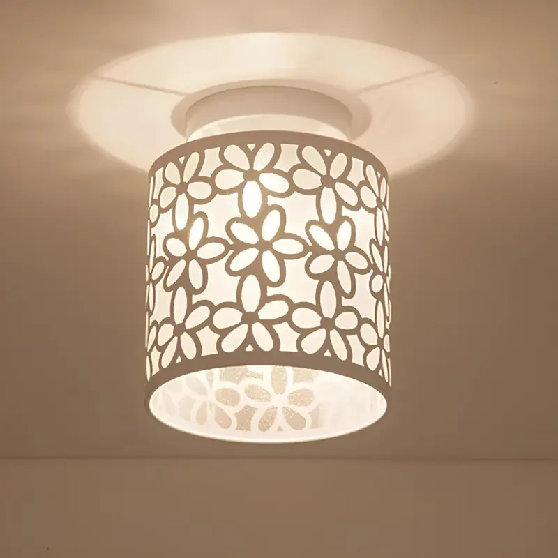 Radiantpetals led deckenleuchte gold weiss schwarz modern blumen design wohnzimmer xlumina