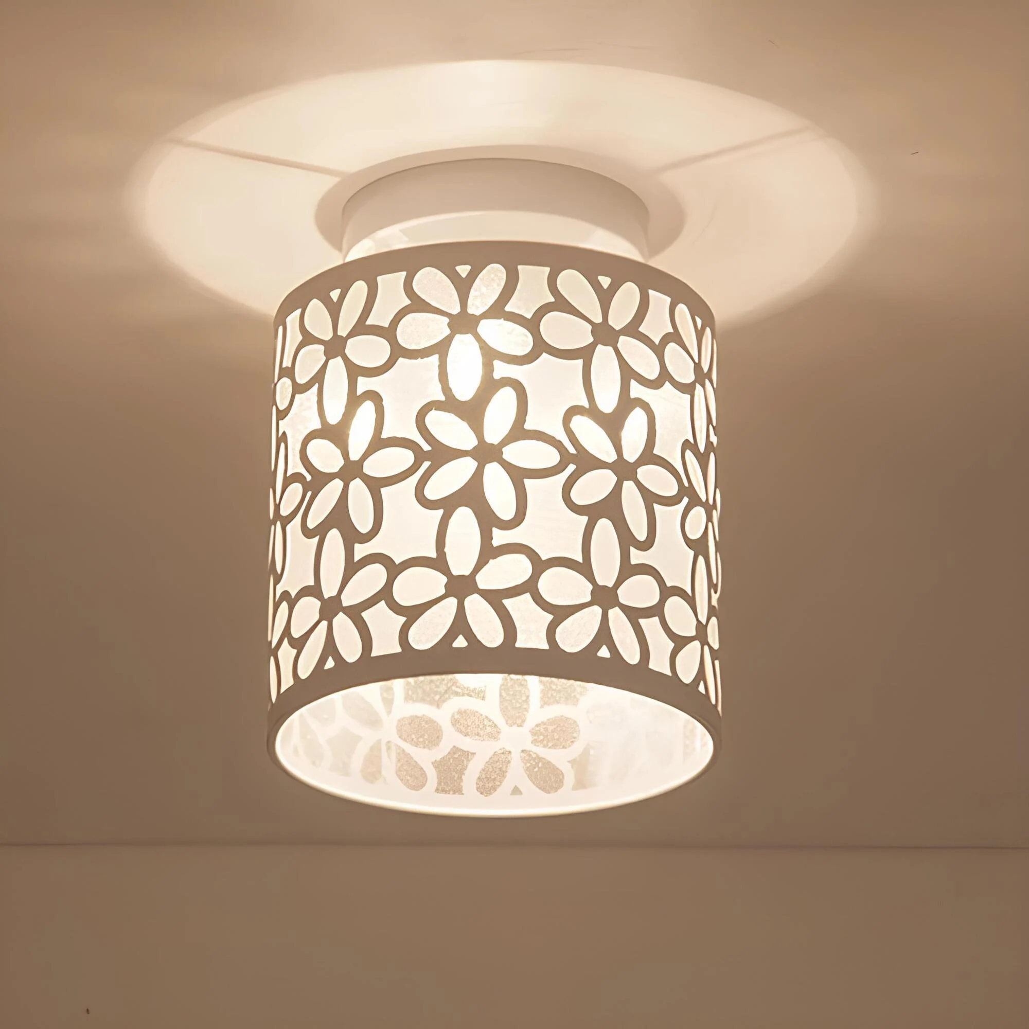 Radiantpetals Led Deckenleuchte Gold Weiss Schwarz Modern Blumen Design Wohnzimmer Xlumina 2