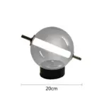 Radiantrevival retro glas tischlampe xlumina