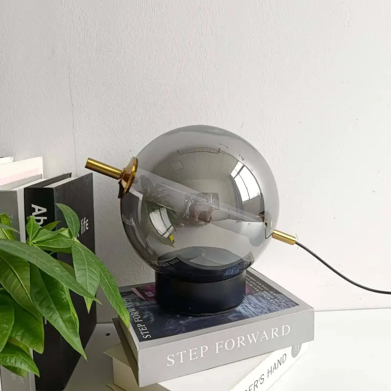 Radiantrevival retro glas tischlampe xlumina
