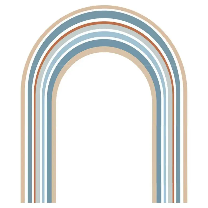 Rainbow arch wall stickerchildrensliving simply house