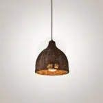 Rattan bambus Deckenlampen kueche modern esszimmer beleuchtung xluminia